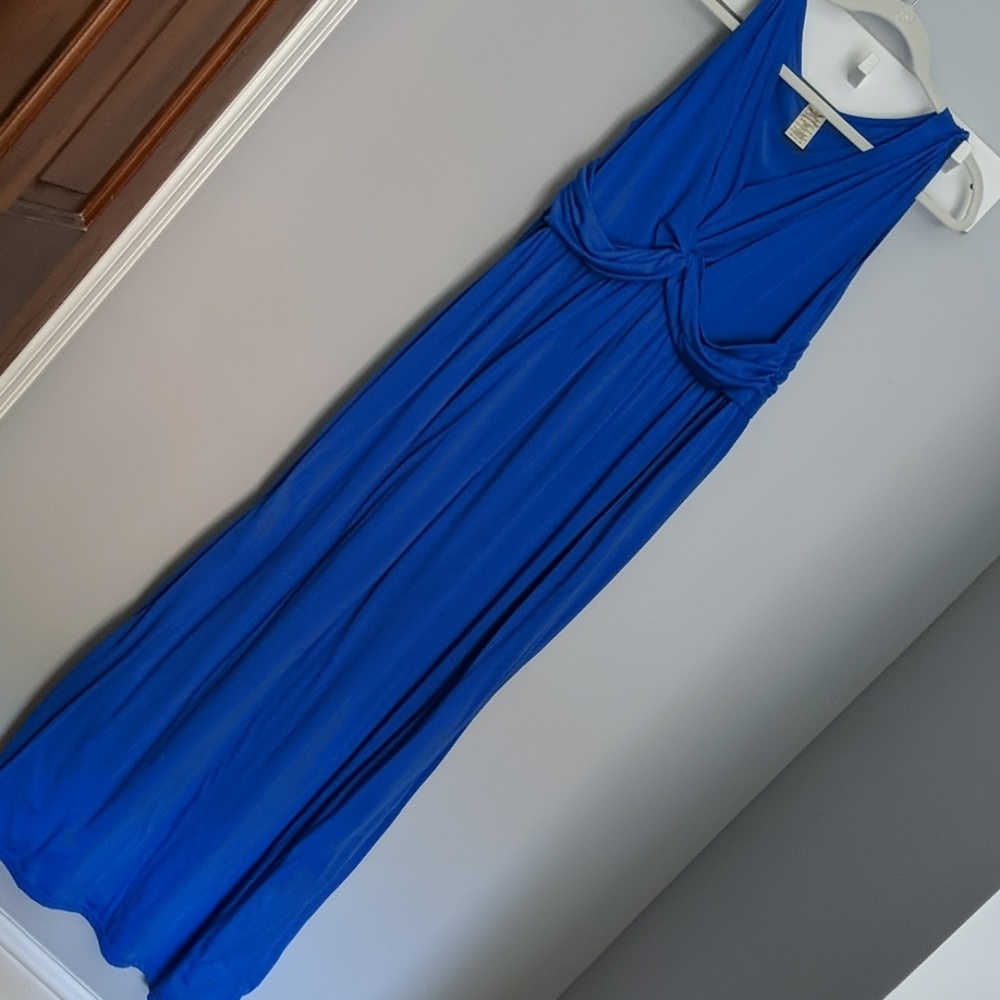 Faded Glory Maxi Dress👗Blue XXL/2XG (20)